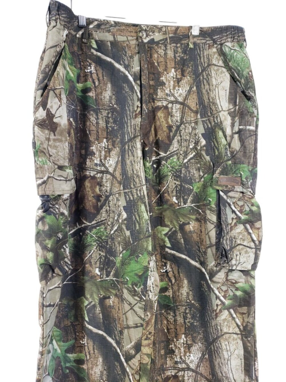 Field & Stream Mens Large Camouflage Nylon Cargo Hunting Pants With Elastic Wais - Picture 7 of 10